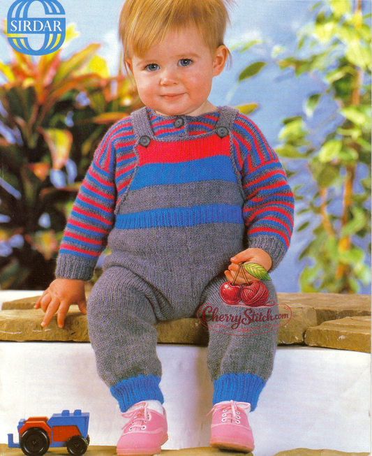 120-baby-toddler-sweater-dungarees-set-vintage-knitting-pattern-1970s-striped-dk-intermediate-large-print-materials-measurements.png