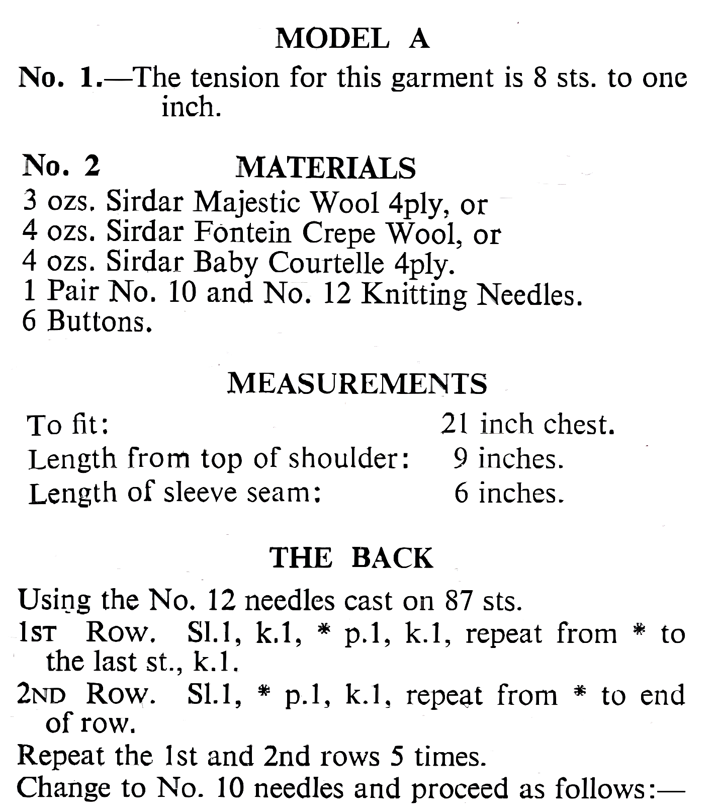 Baby Boy Girl Cardigans – Restored Vintage Knitting Pattern (1950s) 3 Designs 4-Ply A4 & US Letter PDF Instant Download– 135